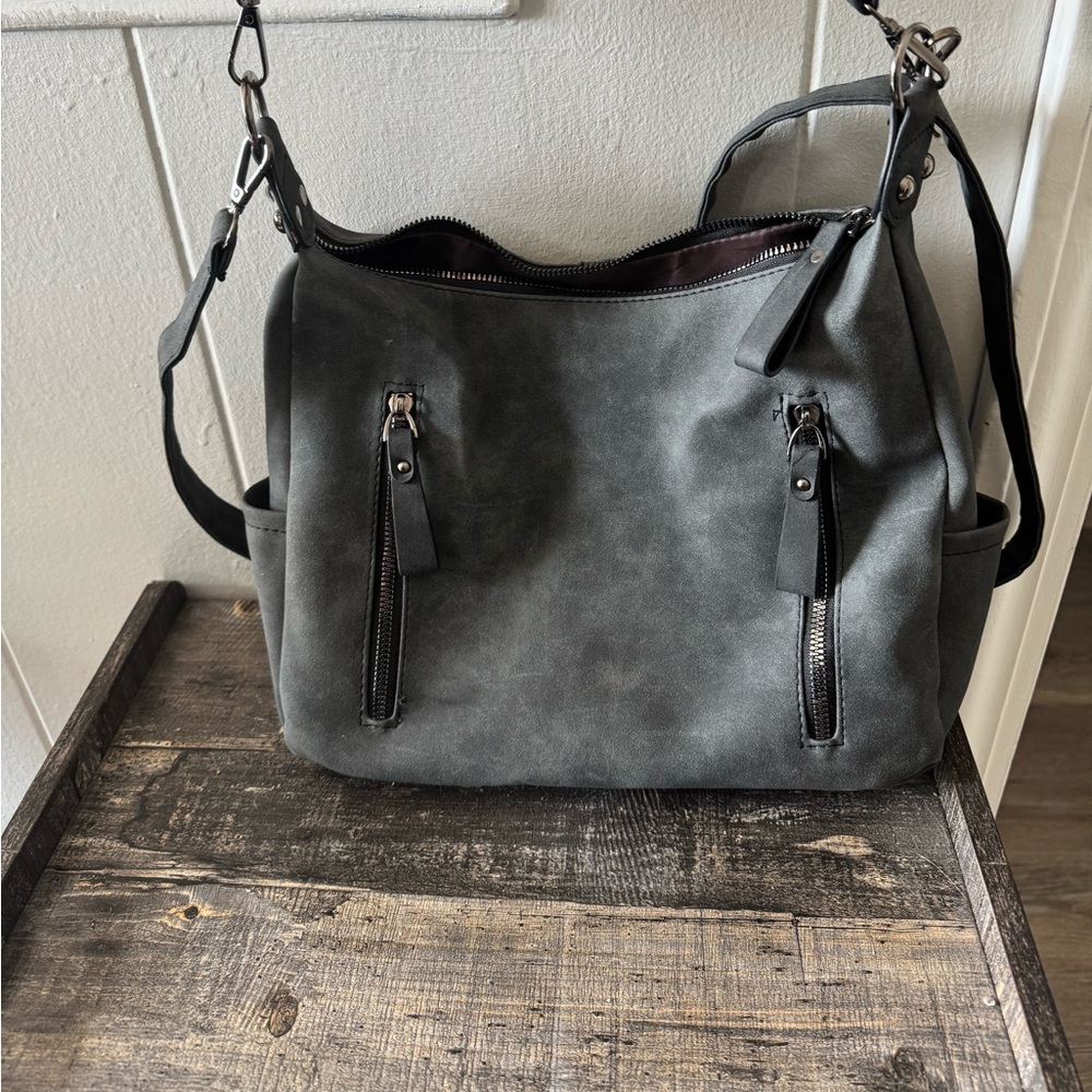 Suede Purse